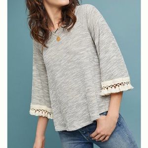 Anthropologie textured top